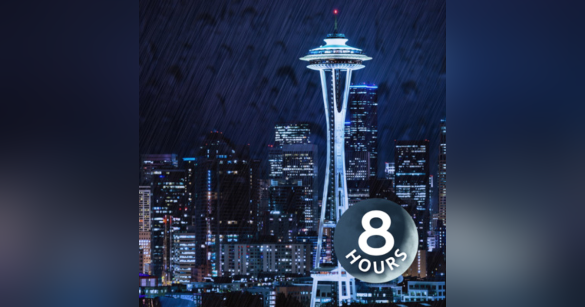 Seattle Rain & City Sounds White Noise 8 Hours | Rainstorm Audio for Sleeping, Studying or Focus Seattle Rain & City Sounds White Noise 8 Hours | Rainstorm Audio for Sleeping, Studying or Focus