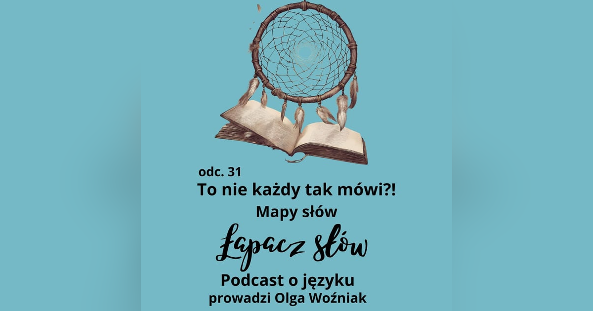To nie każdy tak mówi?! Mapy słów To nie każdy tak mówi?! Mapy słów