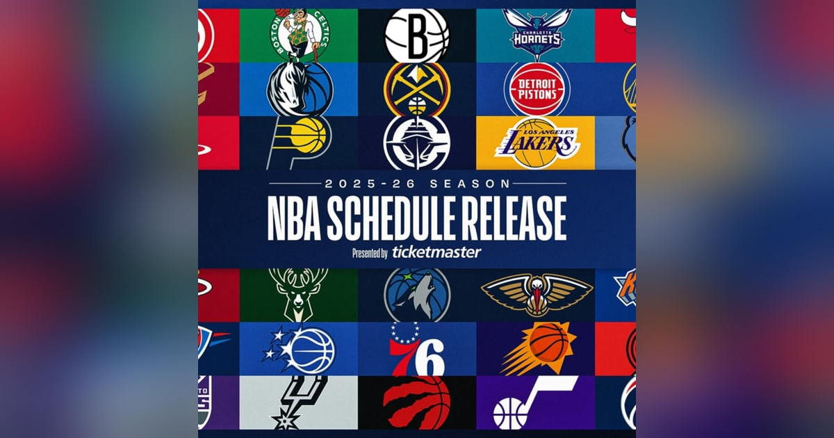 2025-26 NBA Schedule: Opening Week, Christmas, MLK Day and More 2025-26 NBA Schedule: Opening Week, Christmas, MLK Day and More