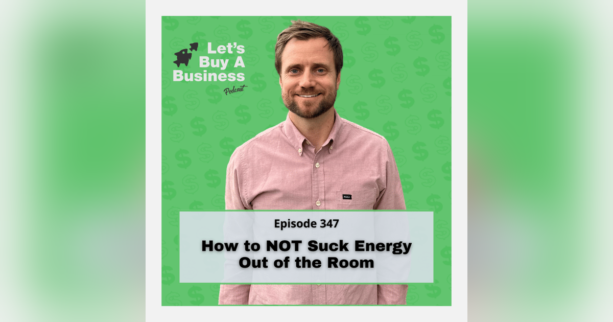 How to NOT Suck Energy Out of the Room How to NOT Suck Energy Out of the Room