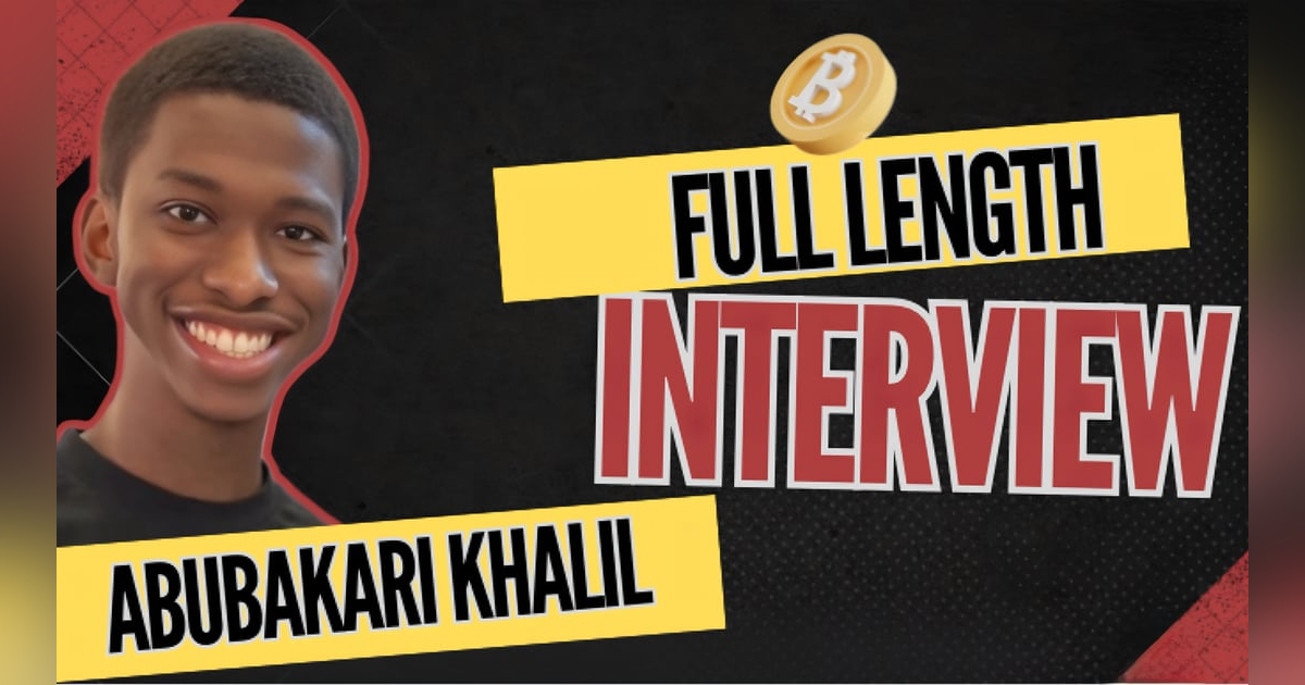 CODING THE FUTURE OF BITCOIN FREEDOM w/ Abubakar Nur Khalil CODING THE FUTURE OF BITCOIN FREEDOM w/ Abubakar Nur Khalil