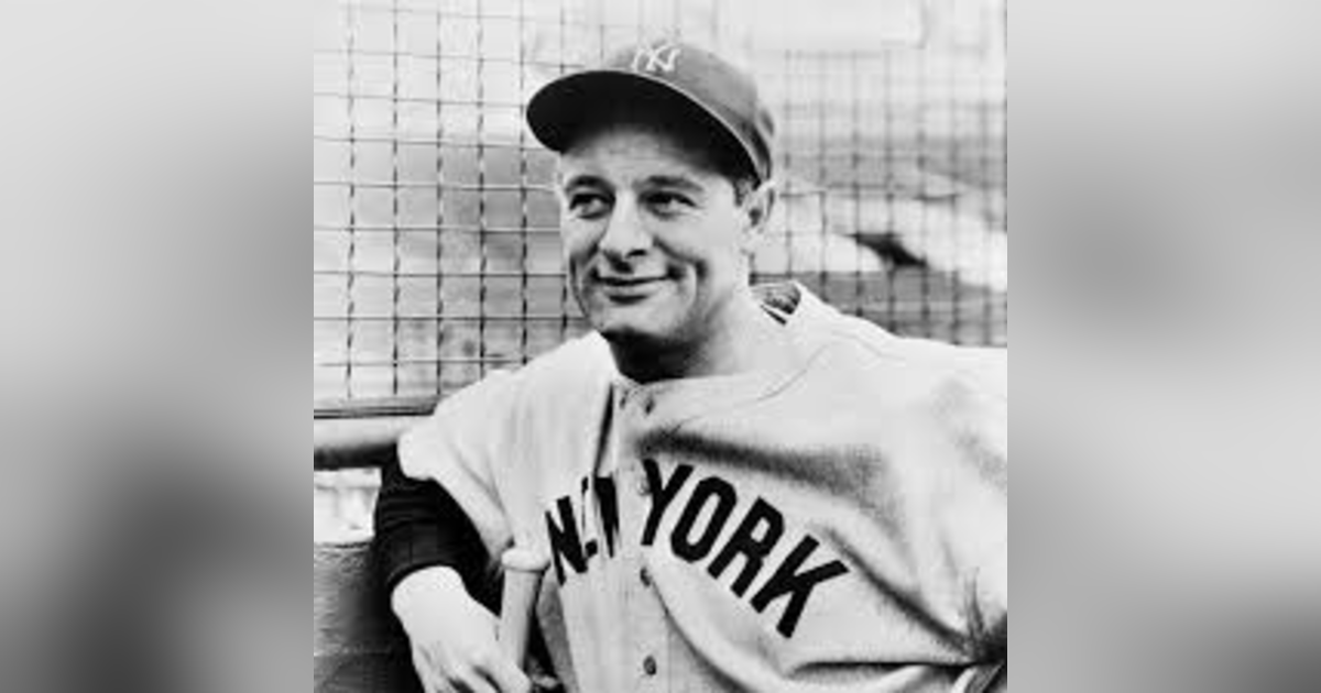 THE TRUE STORY OF LOU GEHRIG THE PRIDE OF THE YANKEES (ARCHIVE) THE TRUE STORY OF LOU GEHRIG THE PRIDE OF THE YANKEES (ARCHIVE)