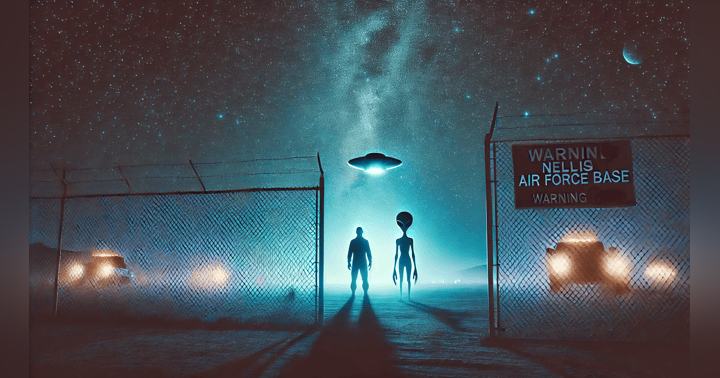 image for Blog Post: Whispers of the Tall Whites – Unraveling the Mystery at Nellis Air