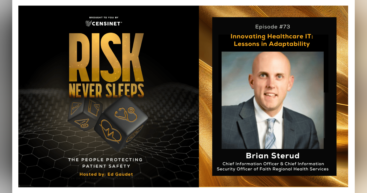 Episode #73. Innovating Healthcare IT: Lessons in Adaptability, with Brian Sterud, the Chief Information Officer and Chief Information Security Officer of Faith Regional Health Services Episode #73. Innovating Healthcare IT: Lessons in Adaptability, with Brian Sterud, the Chief Information Officer and Chief Information Security Officer of Faith Regional Health Services