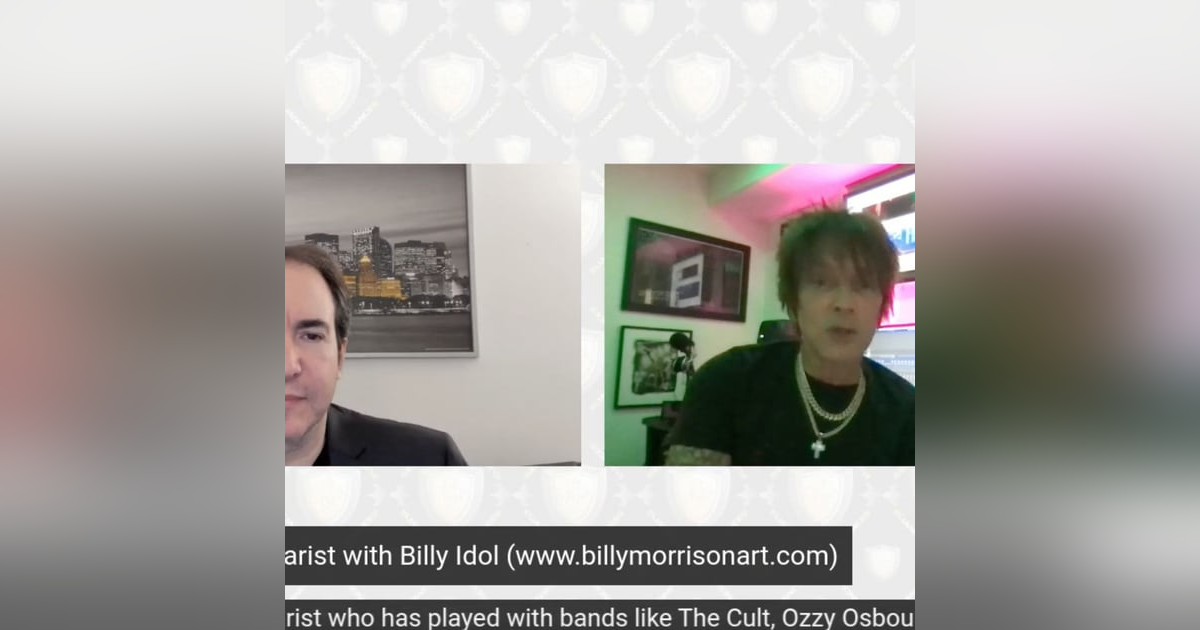 Billy Morrison Guitarist for Billy Idol, The Cult, and Renowned Artist Billy Morrison Guitarist for Billy Idol, The Cult, and Renowned Artist