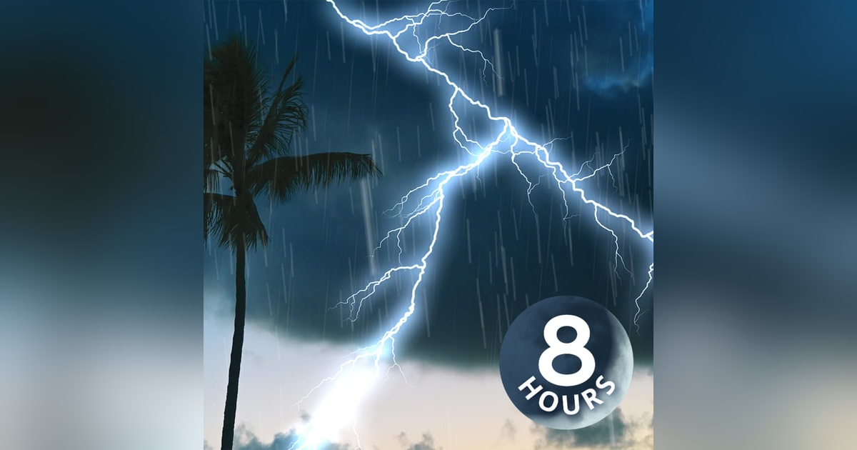 Tropical Thunderstorm Sounds for Sleep | Thunder & Rain White Noise 8 Hours Tropical Thunderstorm Sounds for Sleep | Thunder & Rain White Noise 8 Hours