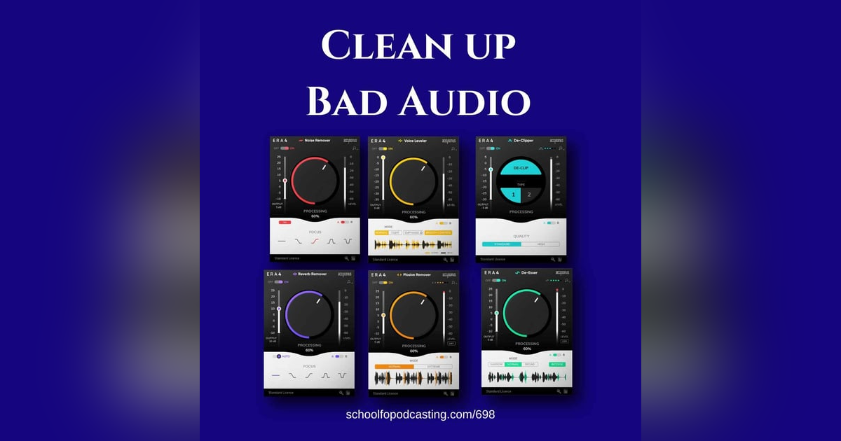 Tools To Clean Up Bad Audio Tools To Clean Up Bad Audio