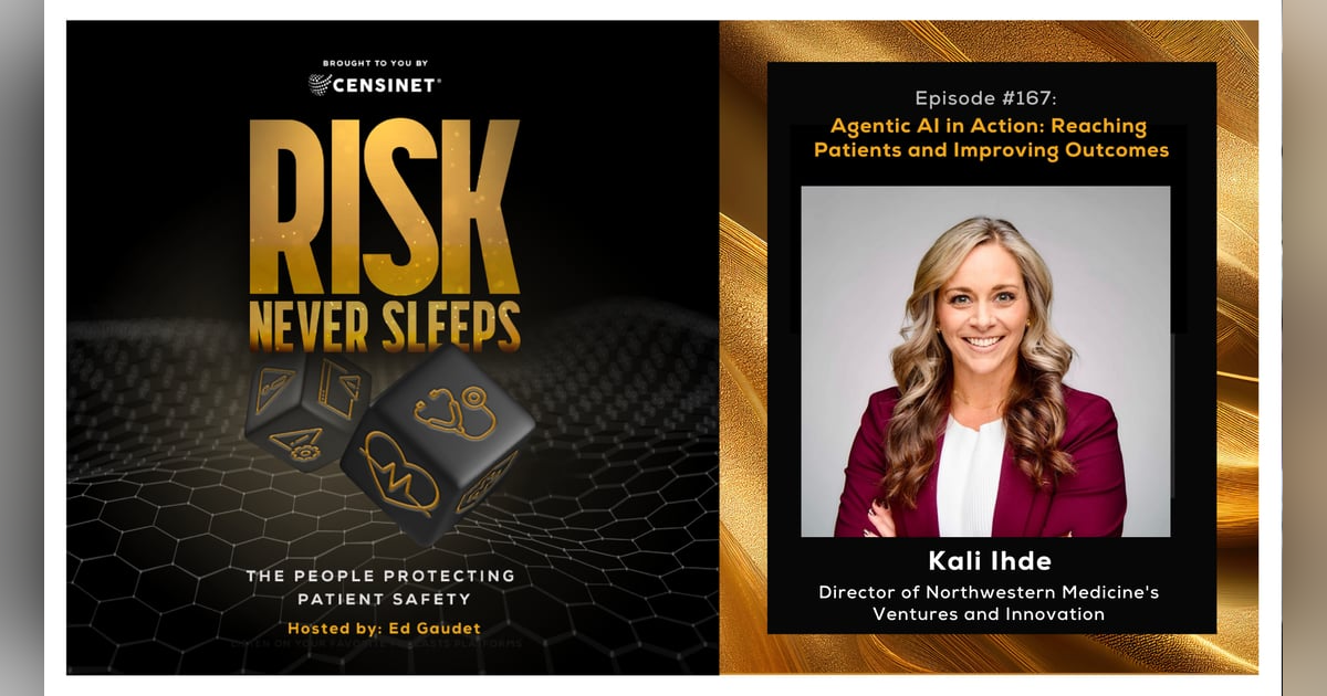 Episode #167. Agentic AI in Action: Reaching Patients and Improving Outcomes, with Kali Ihde, Director of Northwestern Medicine's Ventures and Innovation Episode #167. Agentic AI in Action: Reaching Patients and Improving Outcomes, with Kali Ihde, Director of Northwestern Medicine's Ventures and Innovation