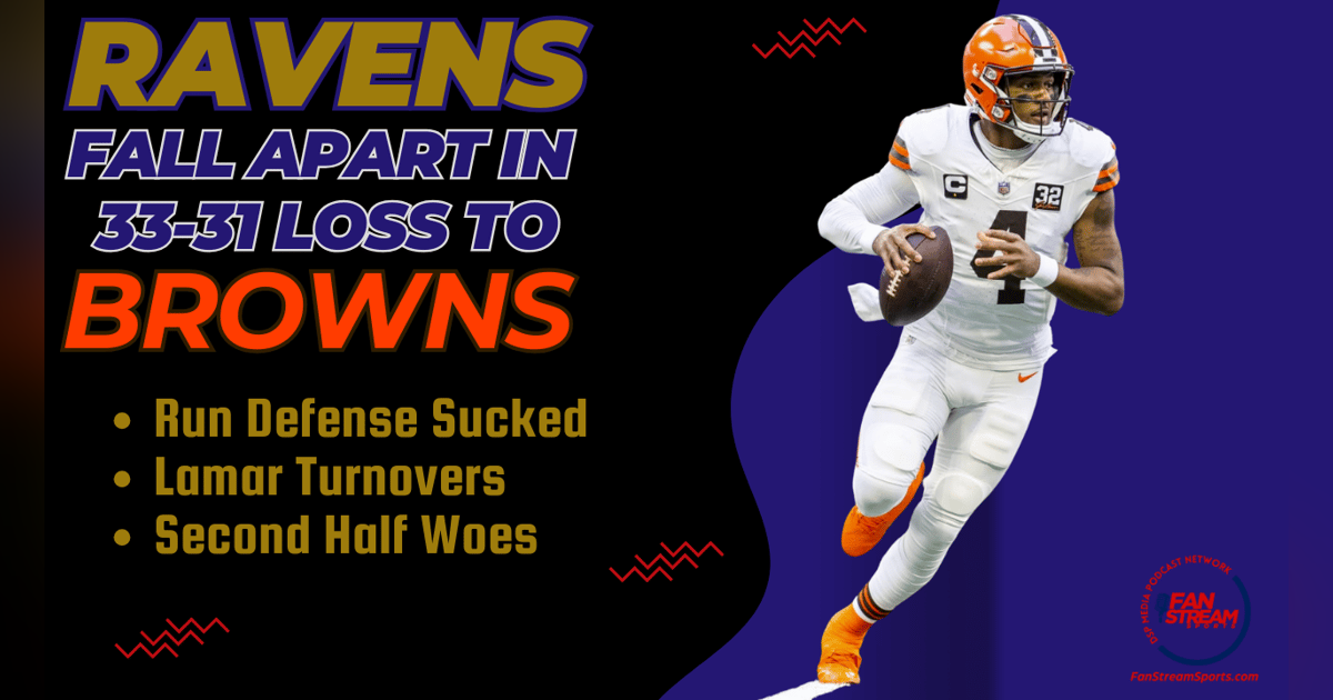Ravens Daily Blitz 11/12: Baltimore Falls Apart in 33-31 Loss to Cleveland Browns Ravens Daily Blitz 11/12: Baltimore Falls Apart in 33-31 Loss to Cleveland Browns