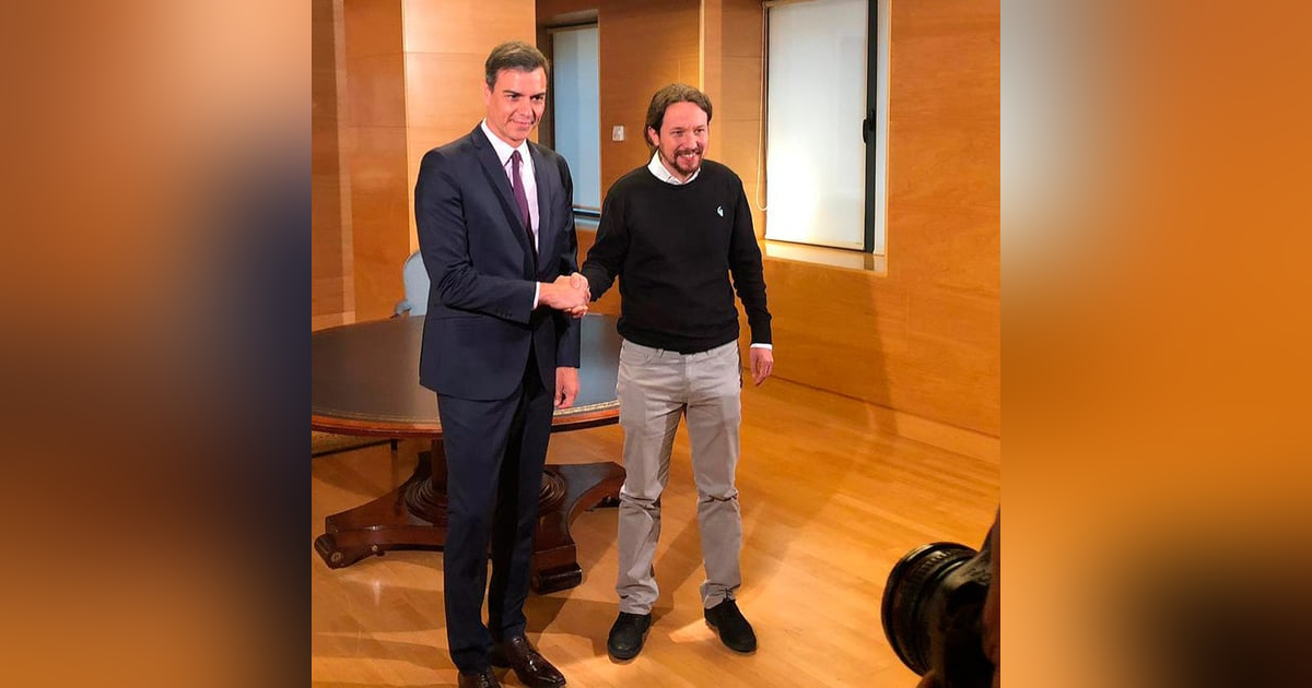 La República de los Tonnntos: Cuando Sánchez felicitó a Pablo Iglesias por la gestión de las residencias La República de los Tonnntos: Cuando Sánchez felicitó a Pablo Iglesias por la gestión de las residencias