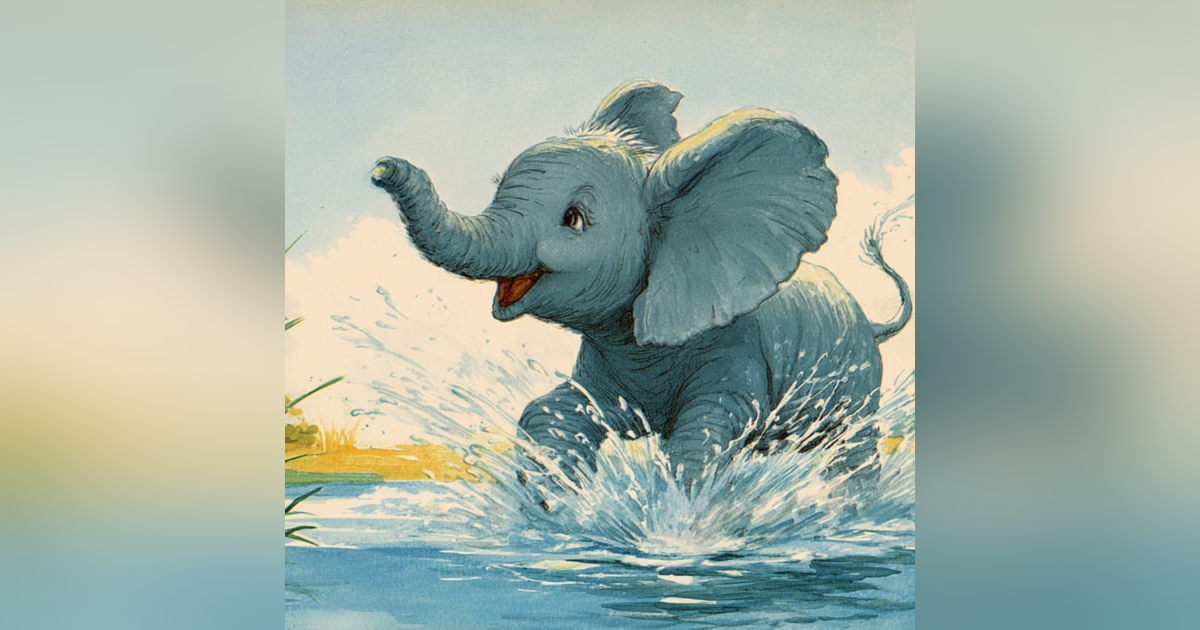 The Baby Elephant and the Moving River | 小象和流动的河流 | Bilingual Story (English + Chinese) 英中雙語 The Baby Elephant and the Moving River | 小象和流动的河流 | Bilingual Story (English + Chinese) 英中雙語