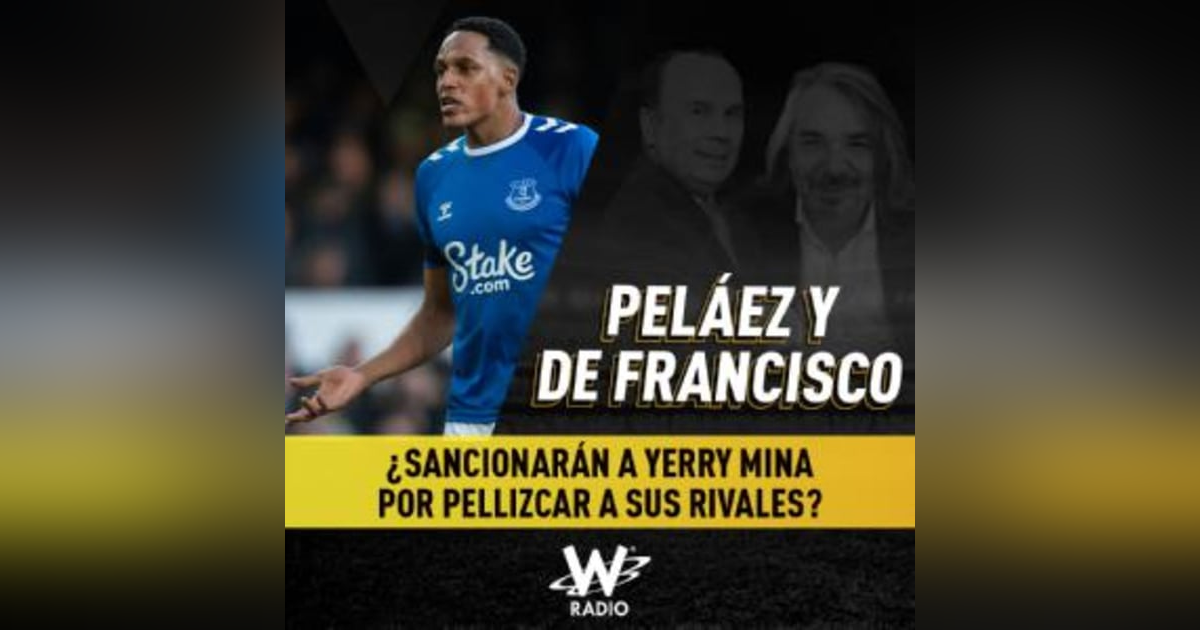 ¿Sancionarán a Yerry Mina por pellizcar a sus rivales? ¿Sancionarán a Yerry Mina por pellizcar a sus rivales?