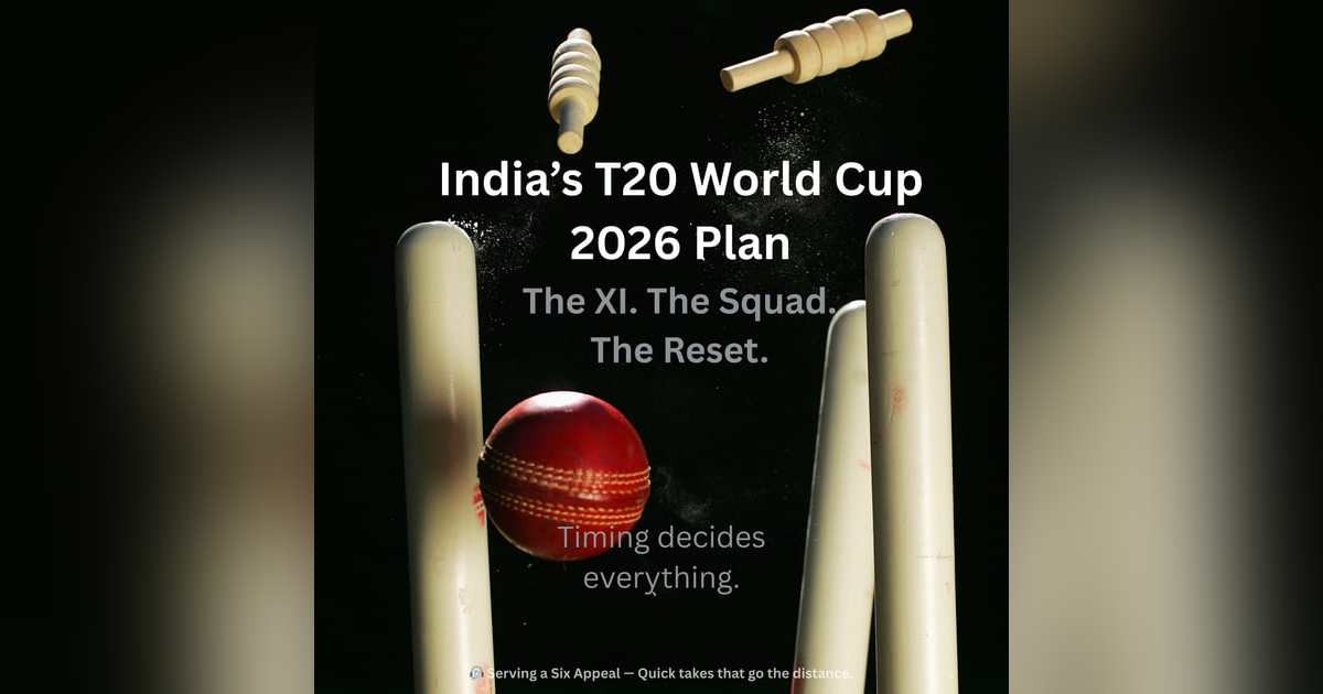 India’s T20 World Cup 2026 Plan: The XI, the Squad & the Reset After February India’s T20 World Cup 2026 Plan: The XI, the Squad & the Reset After February
