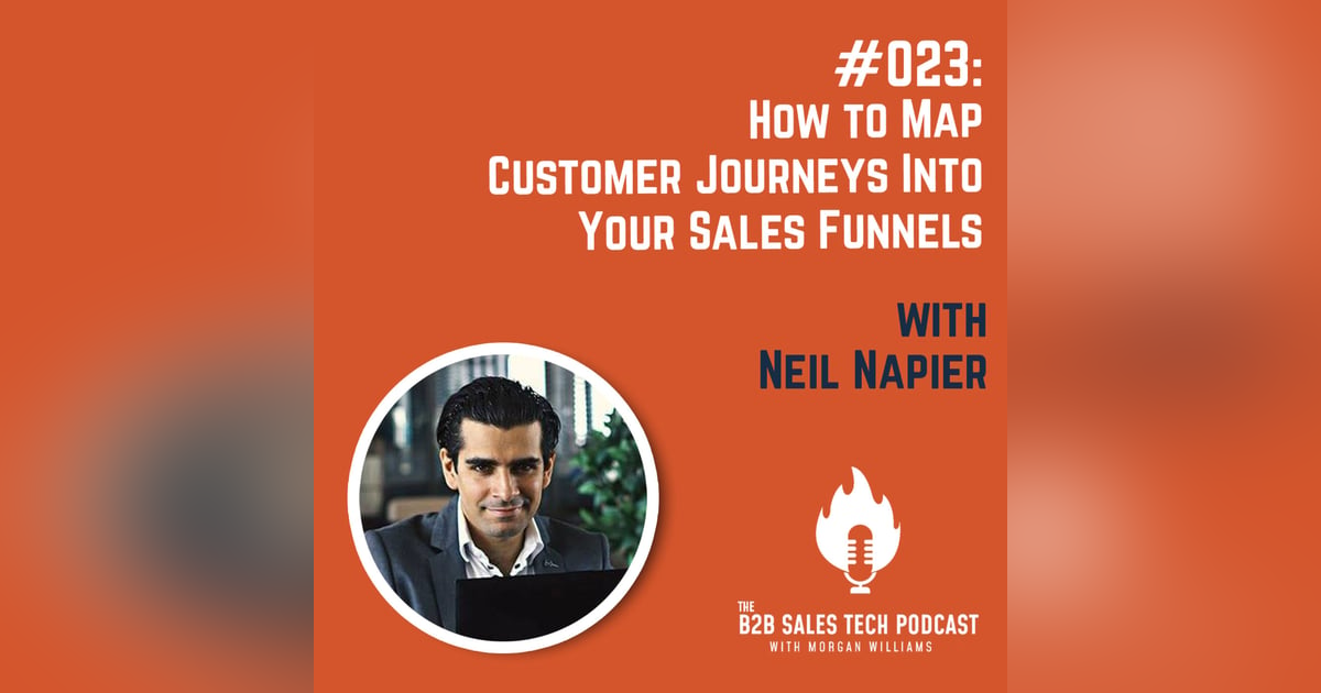 #023: How to Map Customer Journeys Into Your Sales Funnels with Neil Napier #023: How to Map Customer Journeys Into Your Sales Funnels with Neil Napier