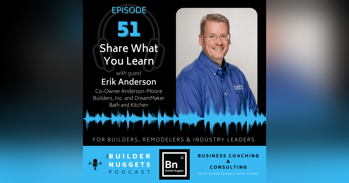 EP 51: Share What You Learn EP 51: Share What You Learn