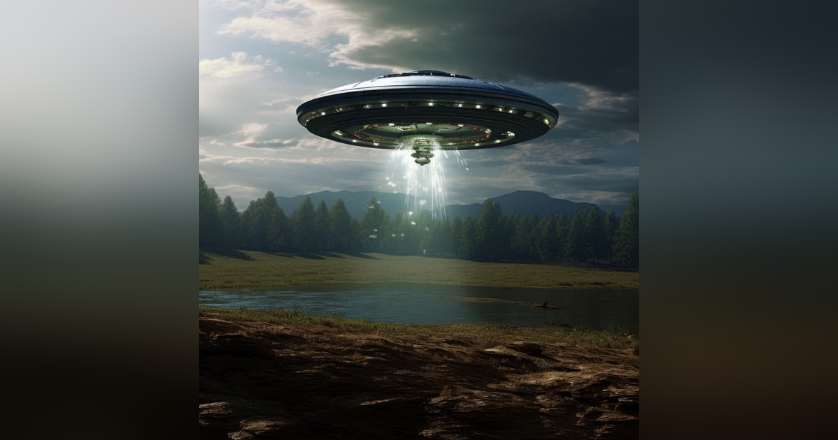 Floated Inside A UFO Floated Inside A UFO