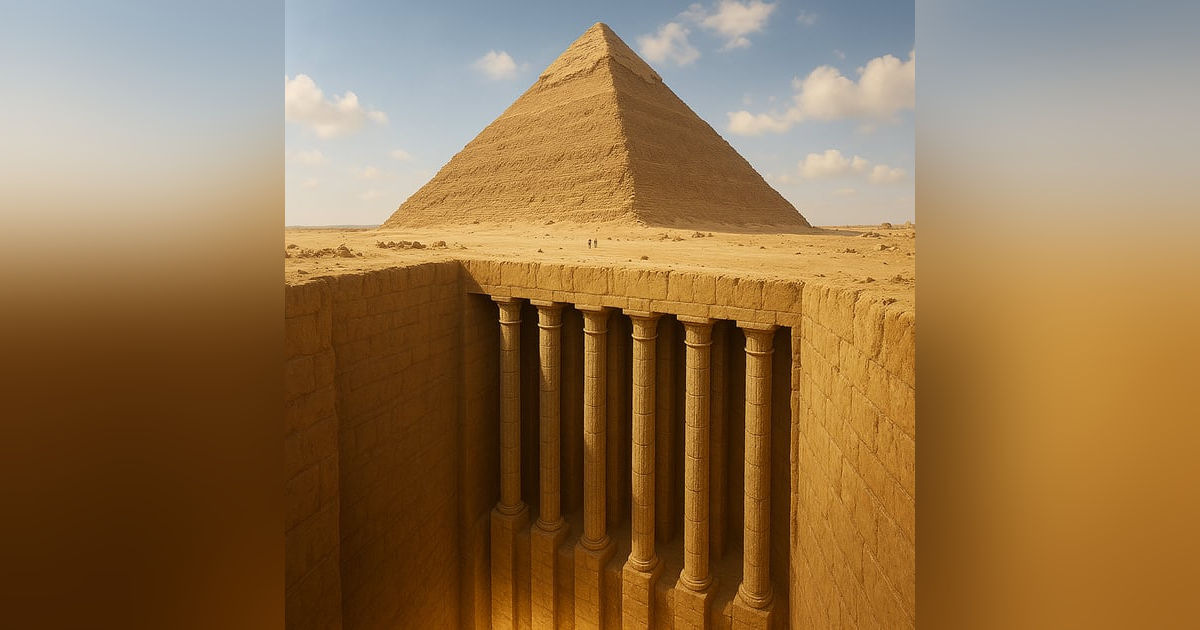 New Discoveries Under the Giza Pyramid & What Egypt Represents in the Bible New Discoveries Under the Giza Pyramid & What Egypt Represents in the Bible