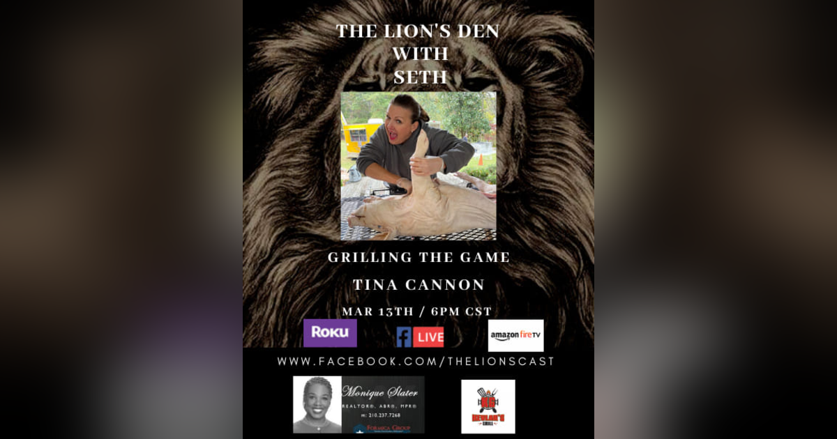 The Grilling Game with Tina Cannon The Grilling Game with Tina Cannon