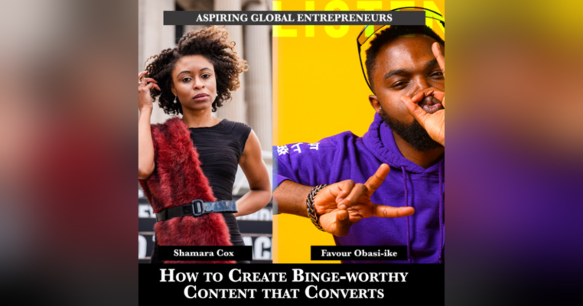 How to Create Binge-worthy Content that Converts with Shamara Cox ๐ - 187 How to Create Binge-worthy Content that Converts with Shamara Cox ๐ - 187