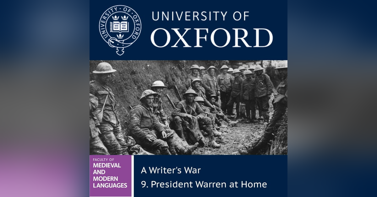 A WRITER'S WAR 9 | President Warren at Home A WRITER'S WAR 9 | President Warren at Home