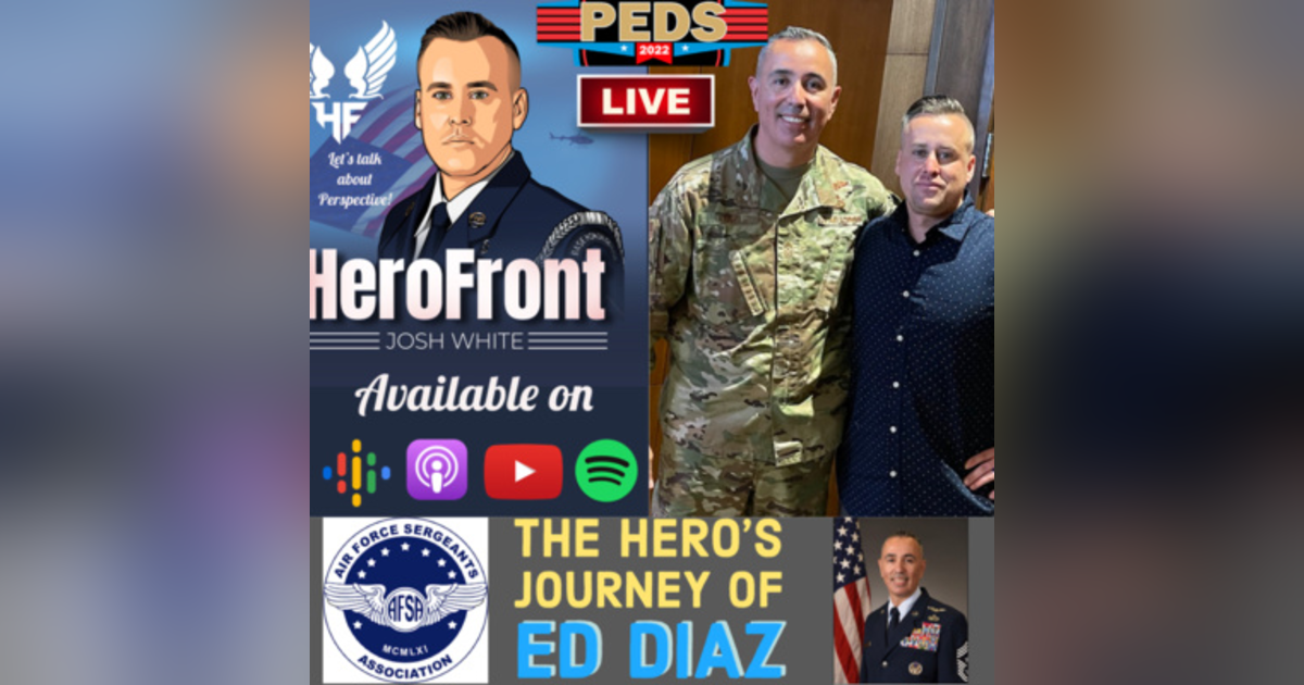 CMSgt Ed Diaz - The Power of Perspective "Toxic Leadership or Toxic Experience?" LIVE! at AFSAPEDS 2022 - Ep 44 CMSgt Ed Diaz - The Power of Perspective "Toxic Leadership or Toxic Experience?" LIVE! at AFSAPEDS 2022 - Ep 44