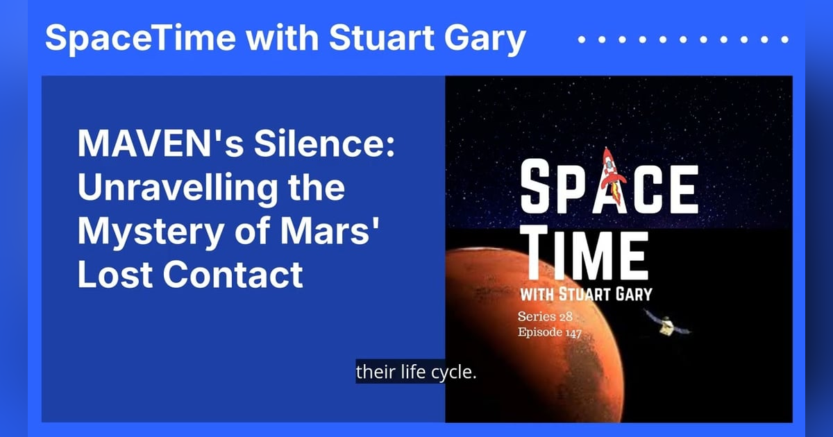 MAVEN’s Silence: Unravelling the Mystery of Mars’ Lost Contact MAVEN’s Silence: Unravelling the Mystery of Mars’ Lost Contact