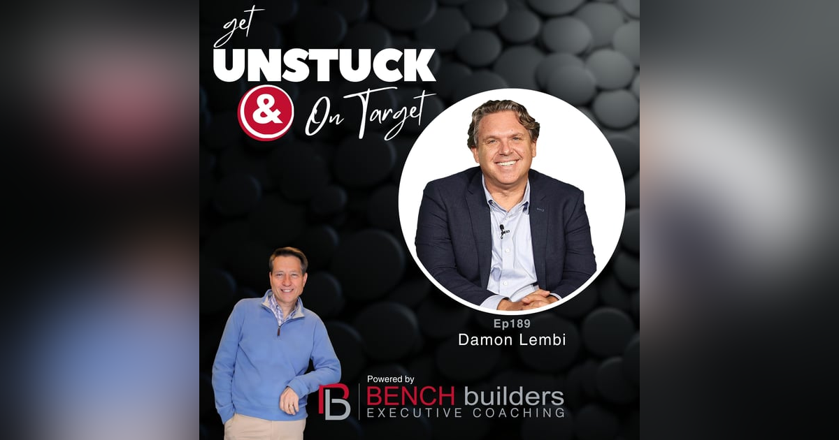 Ep189 Damon Lembi - Learning is Critical in a Fast-Changing Business World Ep189 Damon Lembi - Learning is Critical in a Fast-Changing Business World