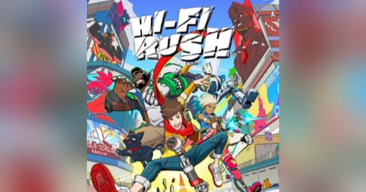 Hi-Fi Rush, Toe Tapping, Finger Snapping, DMC Meets Jet Set Radio Hi-Fi Rush, Toe Tapping, Finger Snapping, DMC Meets Jet Set Radio