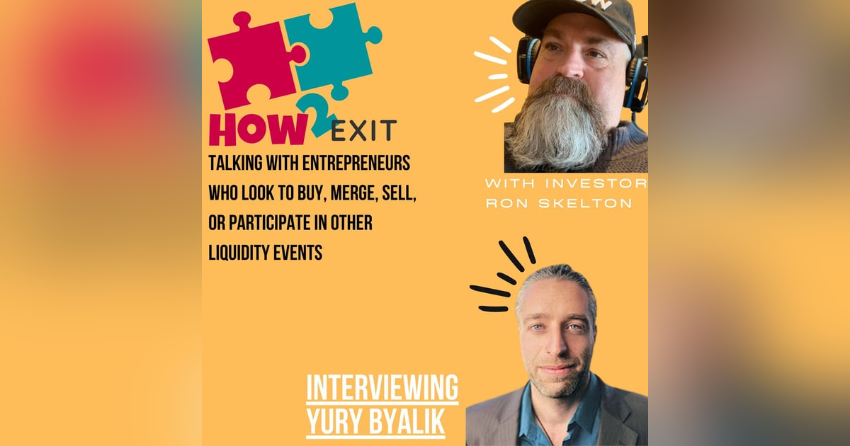 How2Exit Episode 65: Yury Byalik - Head of Strategy and Acquisitions at Onfolio.com How2Exit Episode 65: Yury Byalik - Head of Strategy and Acquisitions at Onfolio.com