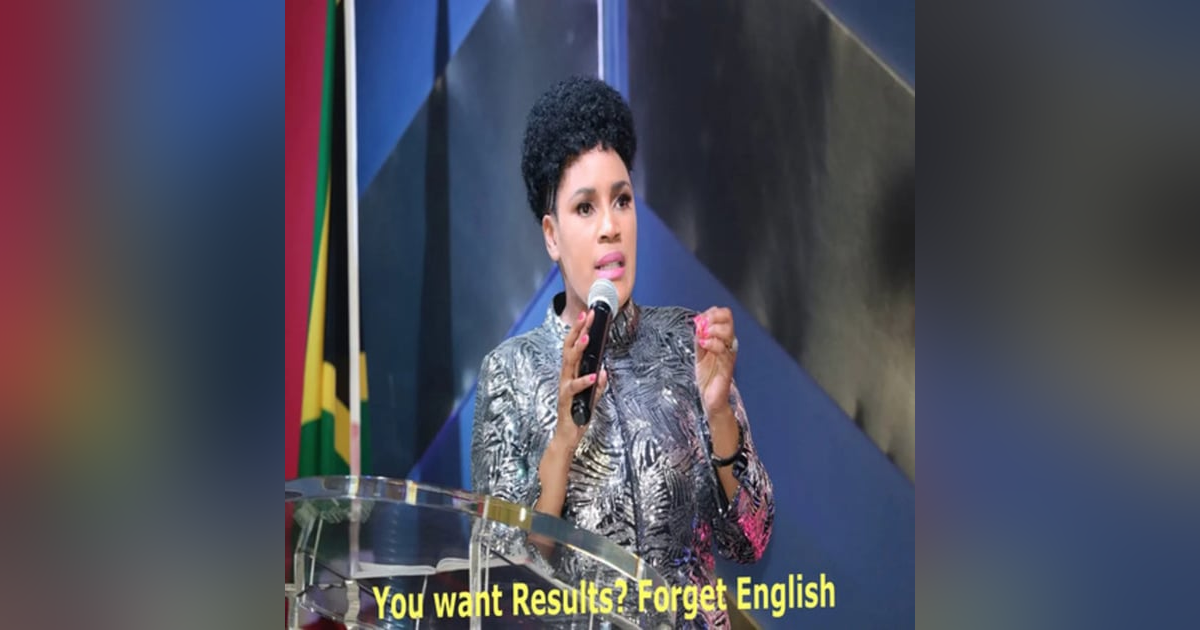 You want Results? Forget English You want Results? Forget English
