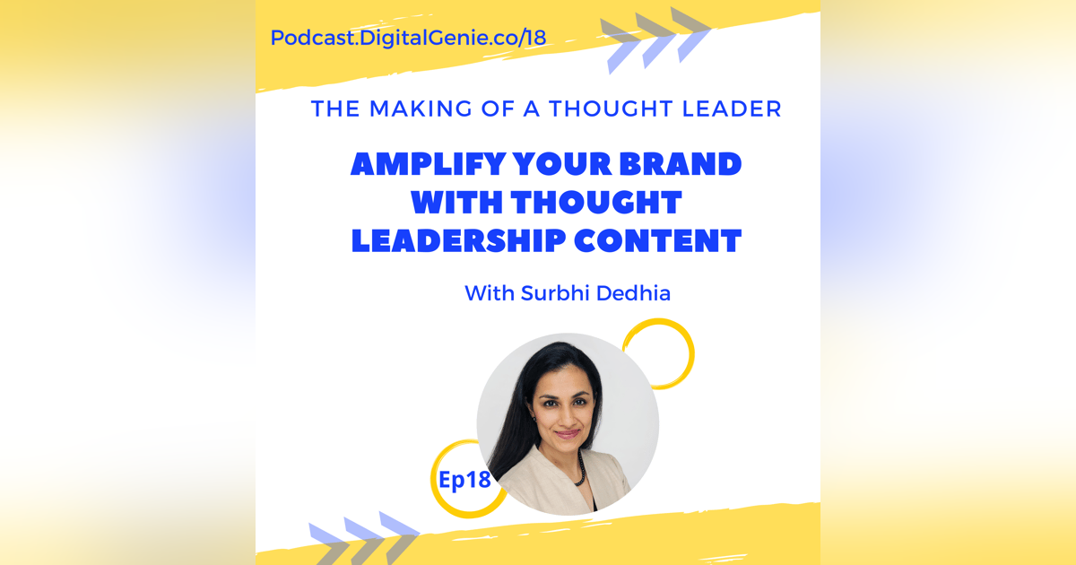 Amplify your Brand with Thought Leadership Content Amplify your Brand with Thought Leadership Content