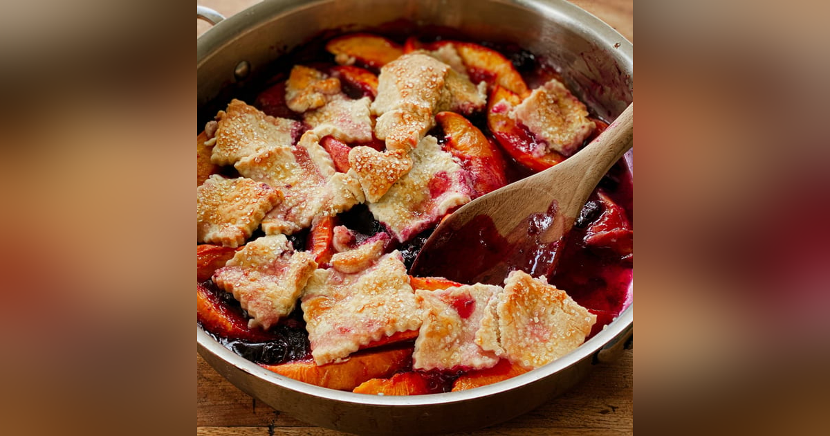 Peach Blueberry Pandowdy Peach Blueberry Pandowdy