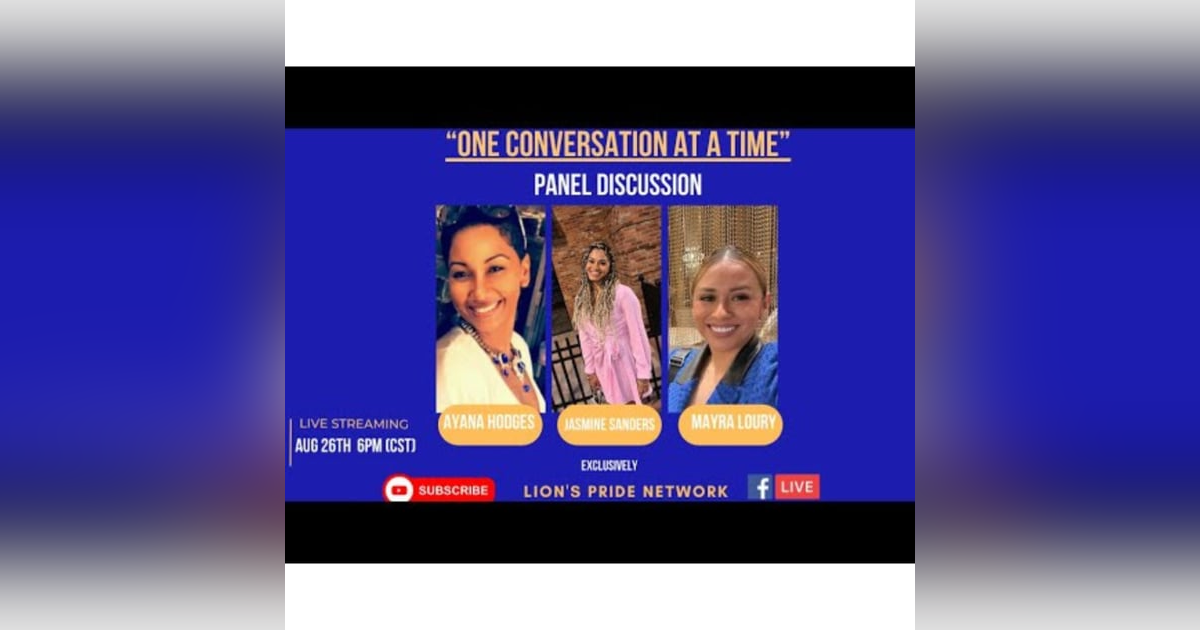 One Conversation at a Time One Conversation at a Time