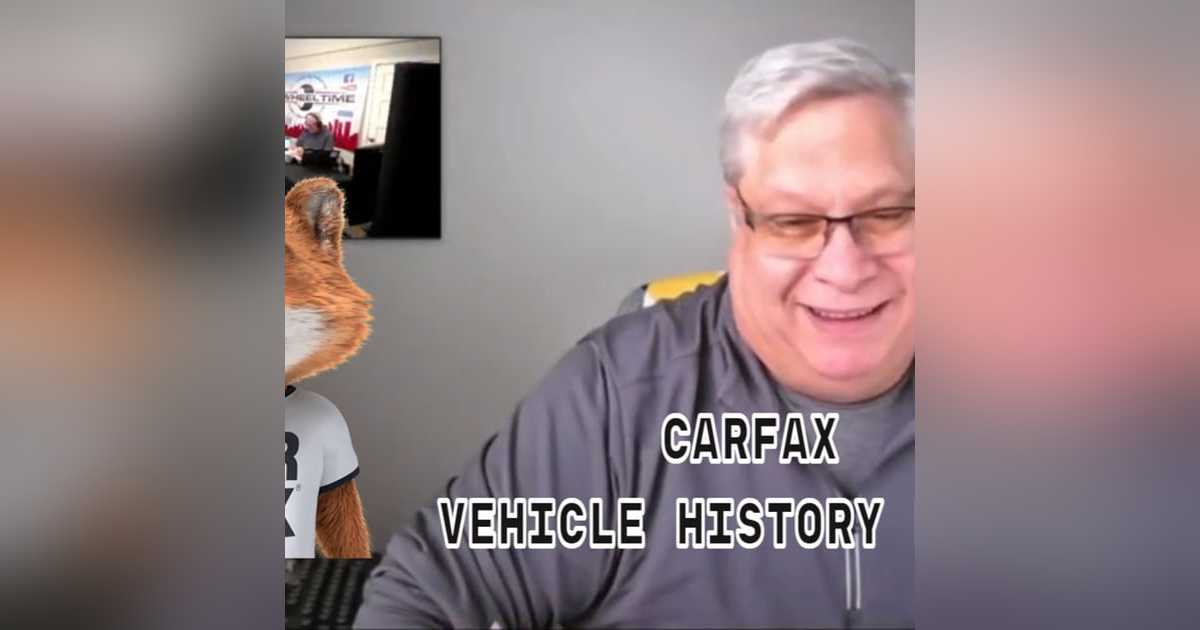 CarFax - Patrick Olsen on what it really is and does.  Konrad's Car Clinic talks hybrids. CarFax - Patrick Olsen on what it really is and does.  Konrad's Car Clinic talks hybrids.