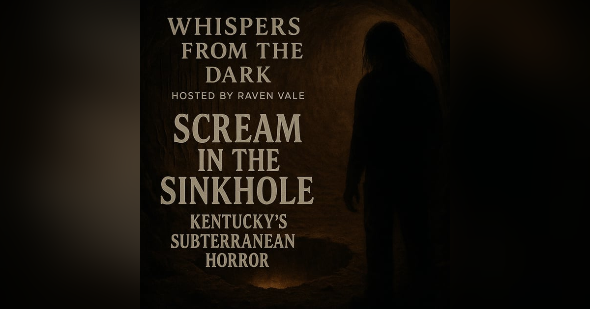 Scream in the Sinkhole: Kentucky's Subterranean Horror Scream in the Sinkhole: Kentucky's Subterranean Horror