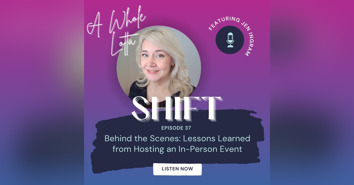 Behind the Scenes: Lessons Learned from Hosting an In-Person Event Behind the Scenes: Lessons Learned from Hosting an In-Person Event
