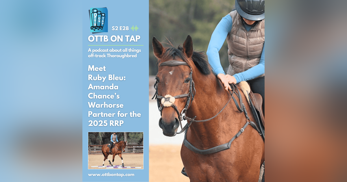 S2 E28: Meet Ruby Bleu: Amanda Chance’s Warhorse Partner for the 2025 RRP S2 E28: Meet Ruby Bleu: Amanda Chance’s Warhorse Partner for the 2025 RRP
