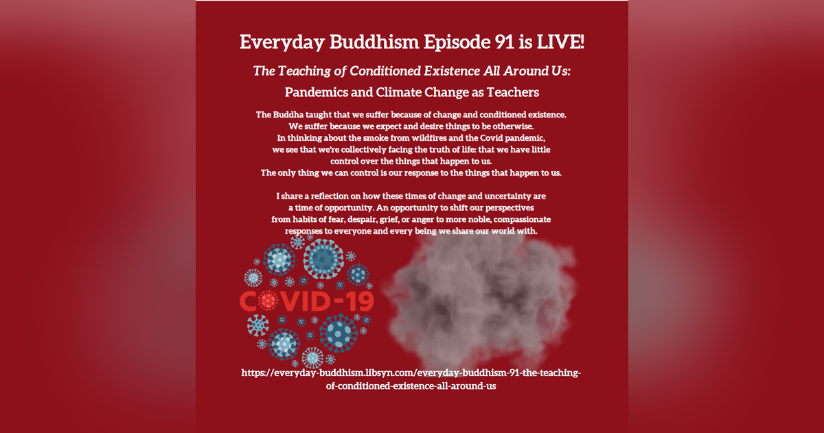 Everyday Buddhism 91 - The Teaching of Conditioned Existence All Around Us Everyday Buddhism 91 - The Teaching of Conditioned Existence All Around Us