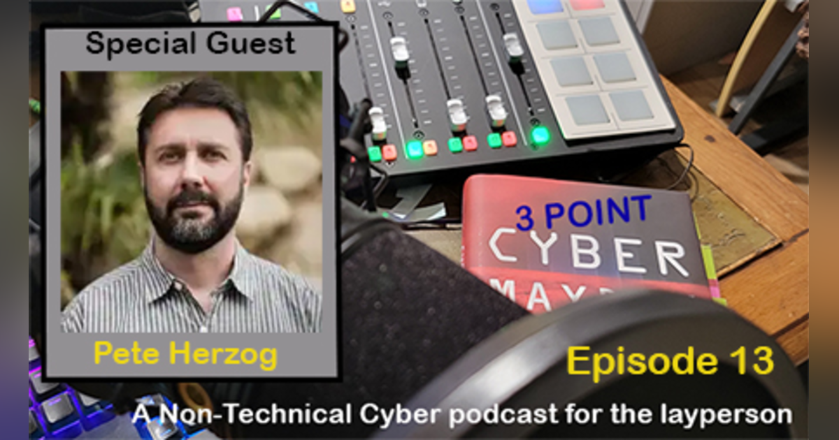 Beer Stings to Cyber - Episode 13 - Pete Herzog Beer Stings to Cyber - Episode 13 - Pete Herzog