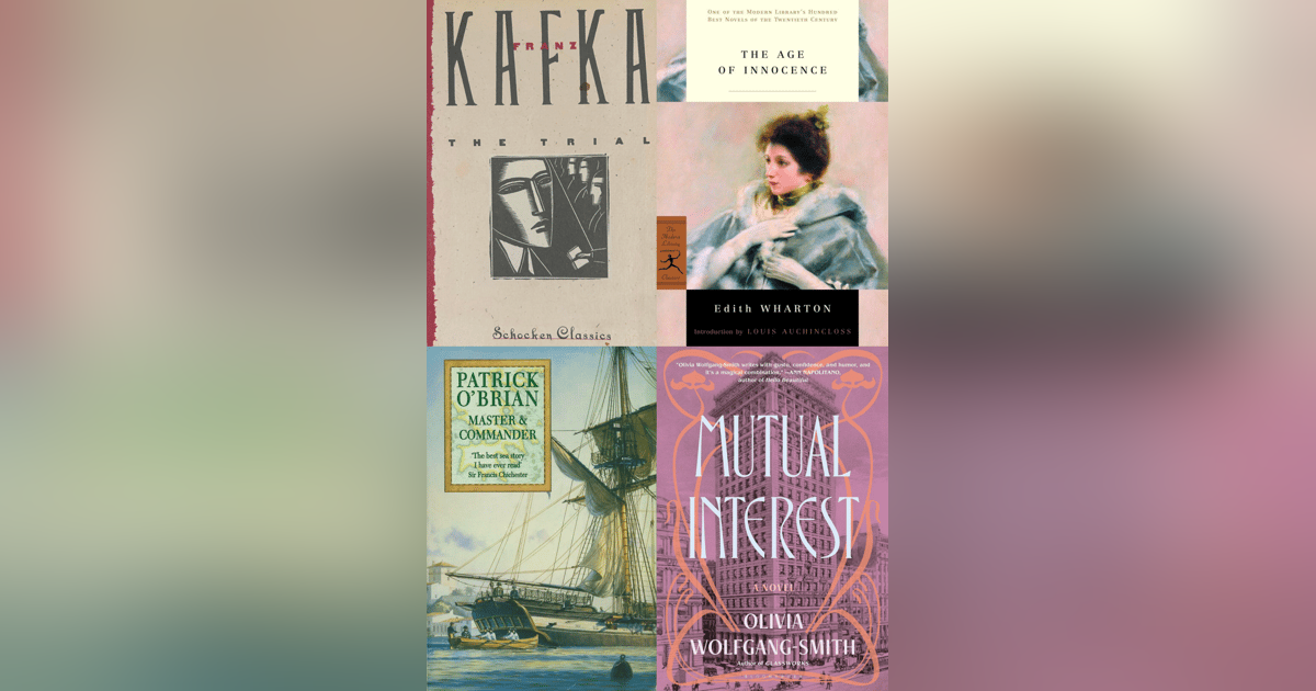 725 The Trial by Franz Kafka (#21 GBOAT) | Edith Wharton and Patrick O'Brian (with Olivia Wolfgang-Smith) | An Uplifting Story 725 The Trial by Franz Kafka (#21 GBOAT) | Edith Wharton and Patrick O'Brian (with Olivia Wolfgang-Smith) | An Uplifting Story