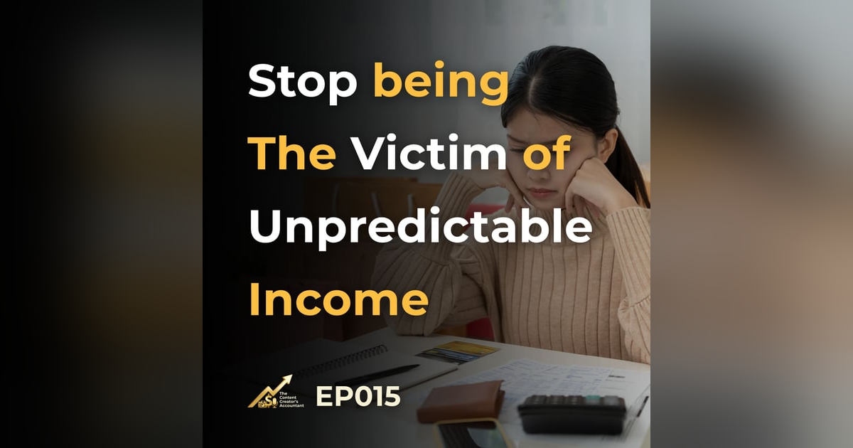 Stop being the victim of unpredictable income. Stop being the victim of unpredictable income.