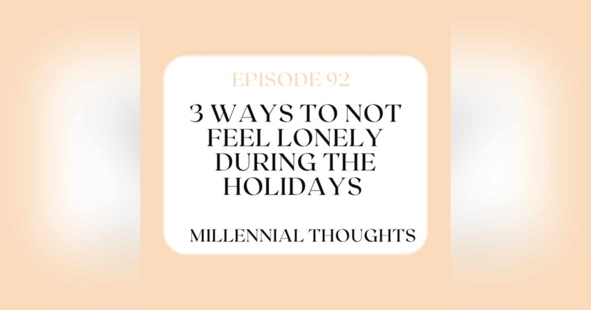 How to OVERCOME loneliness during the Holiday season How to OVERCOME loneliness during the Holiday season