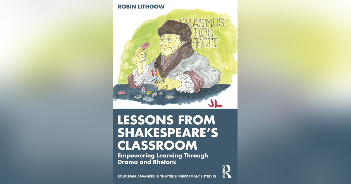 269 Shakespeare and the Generation of Genius - The Role of Performing Arts in Education (with Robin Lithgow) 269 Shakespeare and the Generation of Genius - The Role of Performing Arts in Education (with Robin Lithgow)