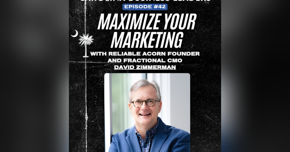 David Zimmerman: Maximizing Your Marketing from a Fractional CMO | EP 42 David Zimmerman: Maximizing Your Marketing from a Fractional CMO | EP 42