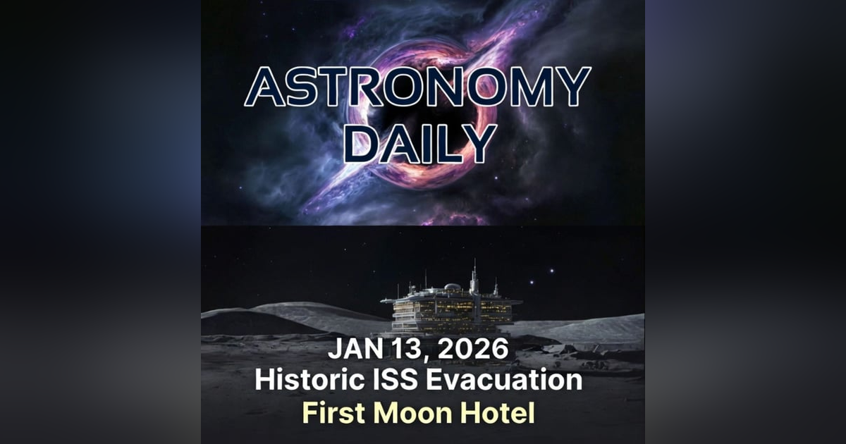 Medical Evacuation from the ISS | Wobbling Black Hole Jets | Lunar Hotel Reservations: Your Daily Space Update Medical Evacuation from the ISS | Wobbling Black Hole Jets | Lunar Hotel Reservations: Your Daily Space Update