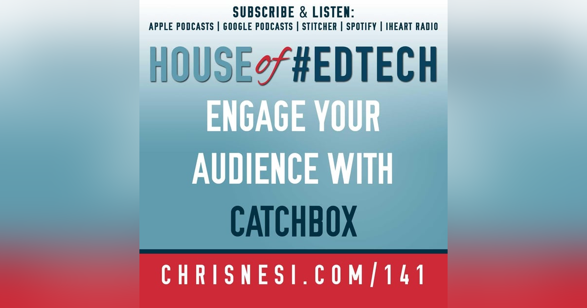 Engage Your Audience with Catchbox - HoET141 Engage Your Audience with Catchbox - HoET141