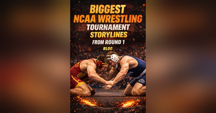 image for Penn State Rolls, Brackets Break, and the Pretenders Get Exposed: NCAA Wrestling Championships Round 1 Recap