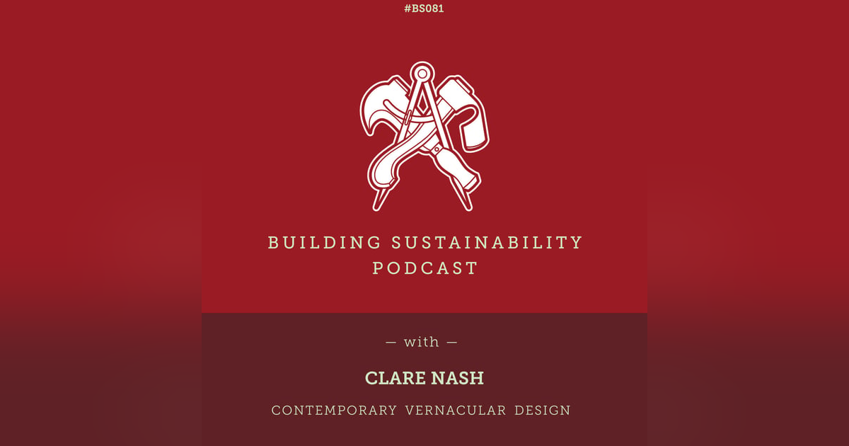 Contemporary Vernacular Design - Clare Nash - BS081 Contemporary Vernacular Design - Clare Nash - BS081