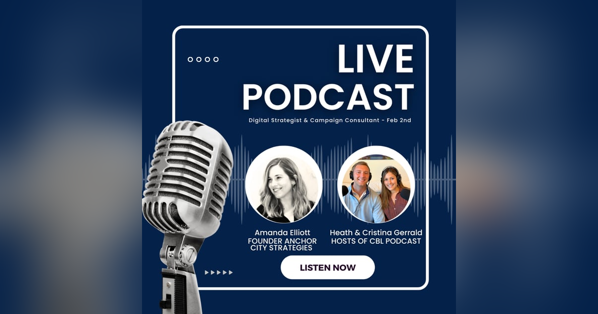 Amanda Elliott: Launching Anchor City Strategies and working a contract on a Presidential campaign | EP 5 Amanda Elliott: Launching Anchor City Strategies and working a contract on a Presidential campaign | EP 5