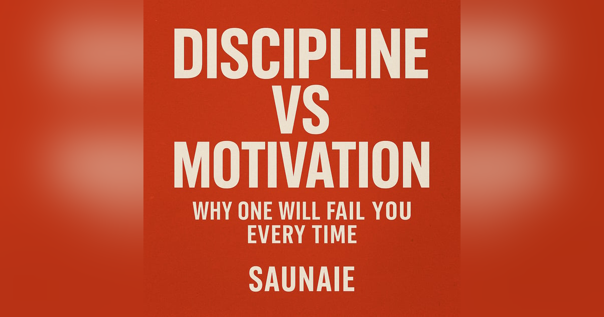 EP. 284: Discipline vs Motivation: Why Motivation Fails and How Discipline Will Change Your Life EP. 284: Discipline vs Motivation: Why Motivation Fails and How Discipline Will Change Your Life